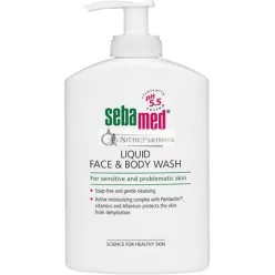 Čistiaci prostriedok na tvár a telo pre citlivú pokožku