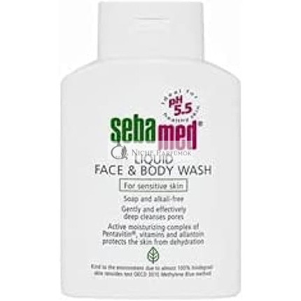 Sebamed Tekutý čistiaci gél na tvár a telo 200ml