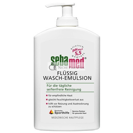 SEBAMED Tekutá umývacia emulzia v hygienickom dávkovači 400ml