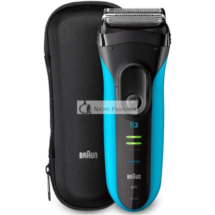 Braun Series 3 ProSkin 3045s Fóliový Holiaci Strojček Trimmer Čierny, Modrý
