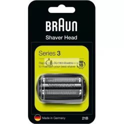   Braun Series 3 Čierny Holiaci Strojček Náhradná Hlavu 21B