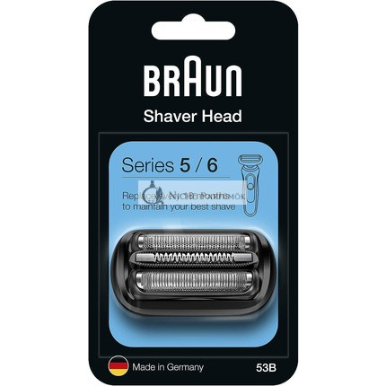 Braun Series 5 Elektrický Holiaci Strojček Náhradná Hlava Čierna