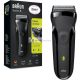 Braun Series 3 Elektrický Holiaci Strojček pre Mužov s Presným Zastrihávačom Fúzov, 300