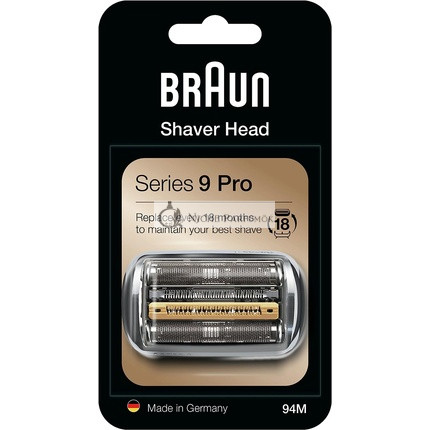 Braun Series 9 Elektrický Holiaci Strojček Náhradná Hlava 94M - Strieborná