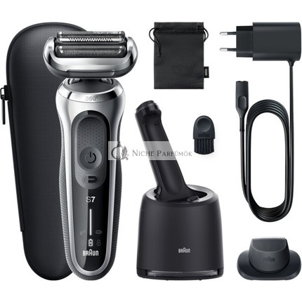 Braun Holiaci Strojček 71-S7200cc WetDry Strieborný Čierny