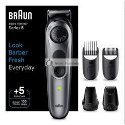 Braun Series 5 Zastrihávač Fúzov BT5440 Čierny/Sivý