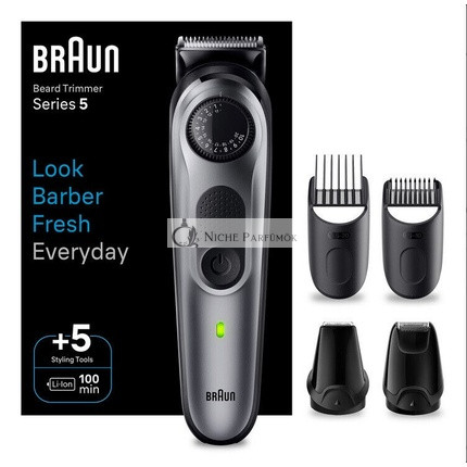 Braun Series 5 Zastrihávač Fúzov BT5440 Čierny/Sivý