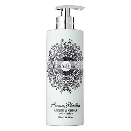 Vivian Gray Aroma výber Jantár & Cédrus telový krém Lotus & Ruža