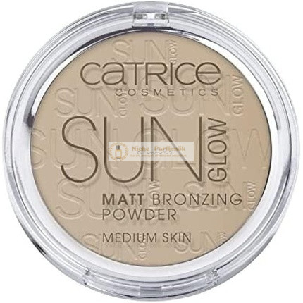 Catrice Sun Glow Matný Bronzer Vodoodolný 9,5g - Stredný Bronz