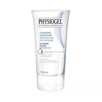 Physiogel Hypoalergénny Denný Hydratačný Krémový Sprchový Gél, 150 ml
