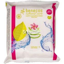 Benecos Vegán Čistiace Utierky na Tvár 25 Kusov