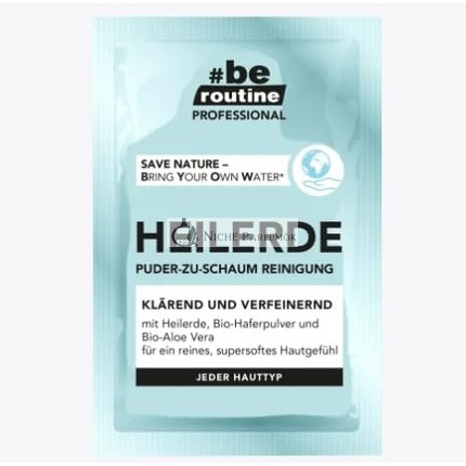 Be Routine liečivá zem čistiaca pena, 2g, produkt z Nemecka