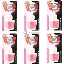   Fresh & More Náplň do fliaš Malinový Kvet a Cukr pre E-Fragrance Plug, 19ml - 6 ks
