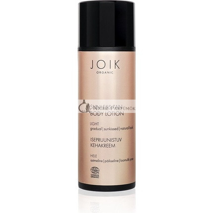 Joik Telové Mlieko Bez Slnečného Opálenia Svetlé Vegánske Ženy 100 Ml Hnedé