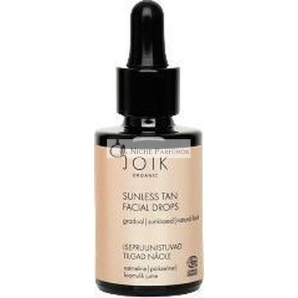 Joik Tvárové Kvapky Bez Slnečného Opálenia Vegánske Dámske 30 Ml Hnedé