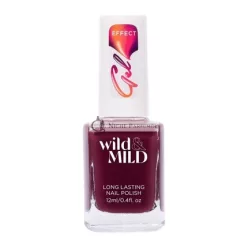 Wild & Mild Gel Efekt Burgundské Kytice Lak na Nechty, 12ml