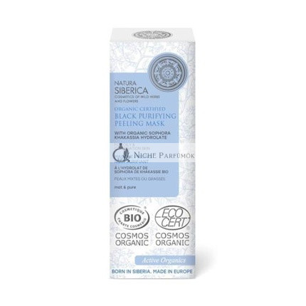 Natura Siberica Organická Sophora Čierna Čistiaca Maska, 75ml