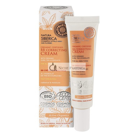 Natura Siberica Bio-Certifikovaný BB Korrečný Krém pre Všetky Typy Pleti, 30ml