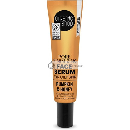 Organic Shop Sérum na zúženie pórov pre mastnú pleť s tekvicou a medom, 30ml