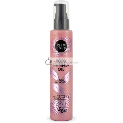 Organický olej na telo Róža a Liči 100ml