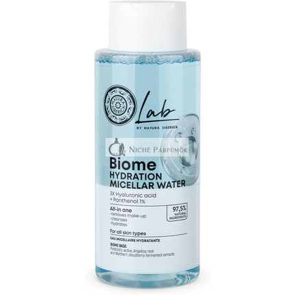 Natura Siberica Lab Biome Hydratácia Micelárna Voda 400 ml