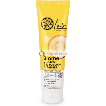 Natura Siberica Lab Biome C-Glow Gél na Umývanie Tváre 140ml