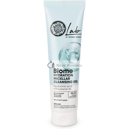 Natura Siberica Lab Biome Hydratácia Micelárny Čistiaci Gél na Tvár, 140ml