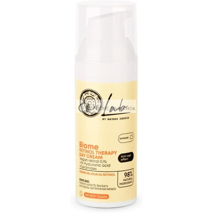 Natura Siberica Lab Biome Retinol Terapia Denný Krém na Tvár 50ml