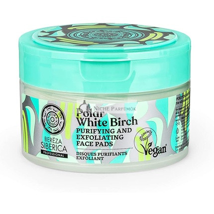 Čistící a exfoliační pleťové tampony Polar White Birch
