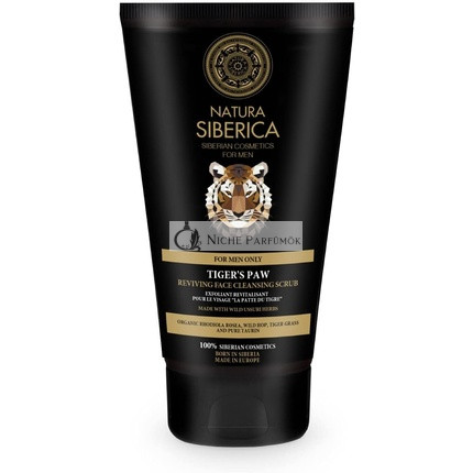 Natura Siberica Tiger's Paw Omladzujúci čistiaci peeling pre mužov