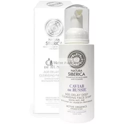   Natura Siberica Kodaň Proti Starnutiu Kaviár z Ruska Hĺbkovo Čistiaci Mydlo na Tvár, 175ml