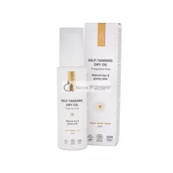   LUUV Samoopaľovací Suchý Olej 100ml Tmavý Odtieň Ecocert COSMOS Prírodne Certifikovaný