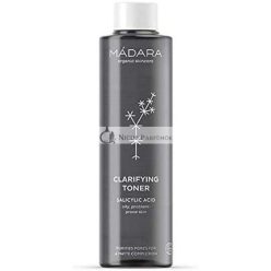   MÁDARA Organická Starostlivosť o Pleť Čistiaci Toner 200ml - pH Vyrovnávajúca Formula s Extraktmi na Reguláciu Oleja