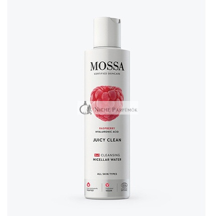 Mossa Šťavnatá Čistá Micelárna Voda Malina Pre Všetky Typy Pleti 200ml