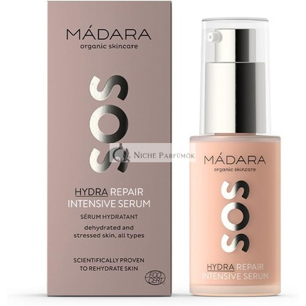 MADARA Organická starostlivosť o pleť SOS Hydra Repair intenzívne sérum, 30ml