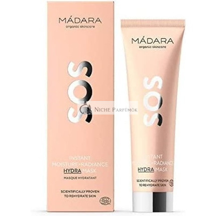 MÁDARA Organic Skincare SOS HYDRA Maska Hydratácia+Žiarivosť 60ml