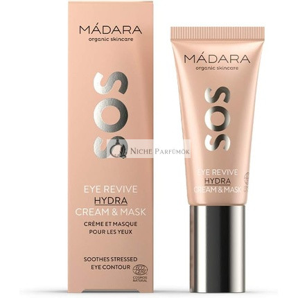 Mádara SOS Očný Revitalizačný Krém a Maska, 20ml