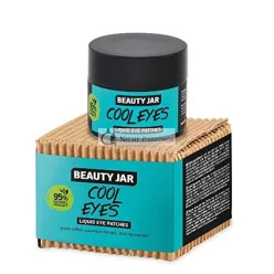   Beauty Jar COOL EYES Tekuté Očné Pásky - Zelená Káva, Extrakt z Uhorky a Extrakt z Šípky