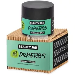   Dr. Herbs Kakao a Borákový Balzam na Pery 15ml - Beauty Jar