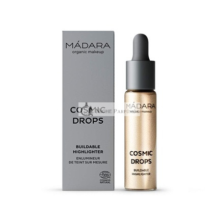 MÁDARA Organická Kozmetika Kozmické Kvapky Formovateľný Highlighter 1 Naked Chromosphere, 135ml