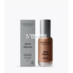   MÁDARA Organická Starostlivosť o Pleť Balančný Základ SPF15, 30ml Gaštan