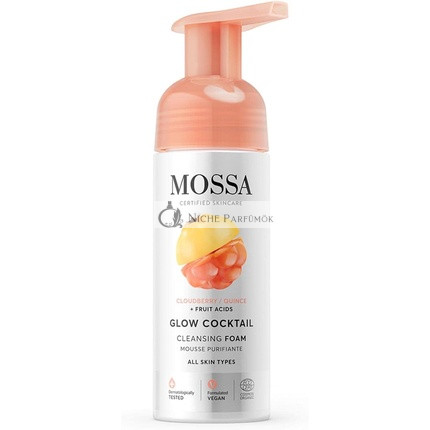 MOSSA Glow Cocktail Fialová Čistiaca Pena 150ml