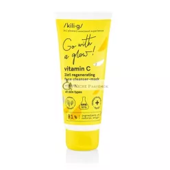   KILIG 2 v 1 Regenerujúci čistiaci prostriedok na tvár a maska na tvár s AHA kyselinami, 75ml