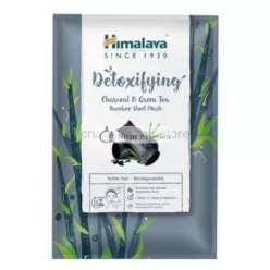   Himalaya Detoxikačná maska na tkanine s aktívnym uhlím a zeleným čajom 30ml