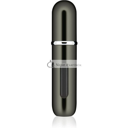 Travalo Classic Parfumový Atomizér Obnovený Naplňovací Systém Elegantný Kovový Cestovný Atomizér TSA Schválená Prenosná Fľaša Na Parfém, 5ml