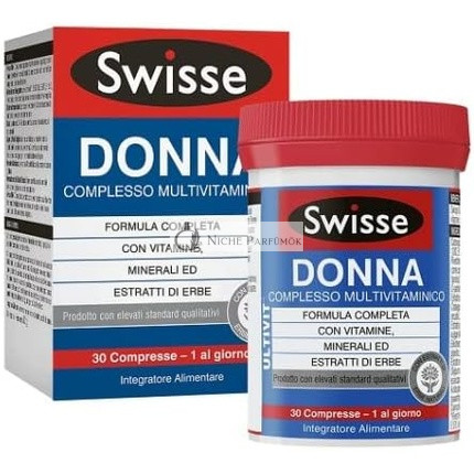 Swisse Ženský Multivitamín Doplňok Stravy, 30 Tabliet