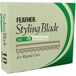 Feather WG Typ Rýchlo Rezacie 10 Stylingových Čepelí
