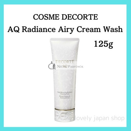 COSME DECORTE AQ Radiance Airy Krémová Umývacia Pena 125g Pórová Starostlivosť o Starnutie
