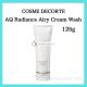 COSME DECORTE AQ Radiance Airy Krémová Umývacia Pena 125g Pórová Starostlivosť o Starnutie
