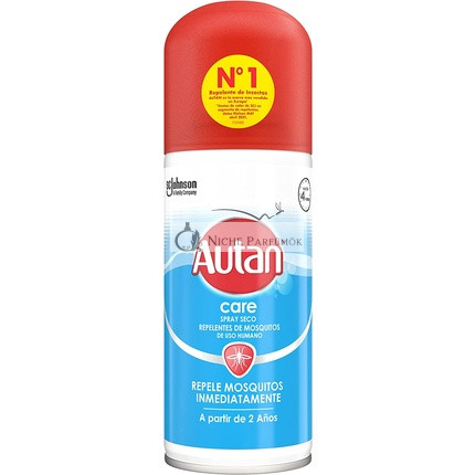 Autan Rodiná Ochranný prostriedok, Repelent proti komárom suchý sprej, 100ml